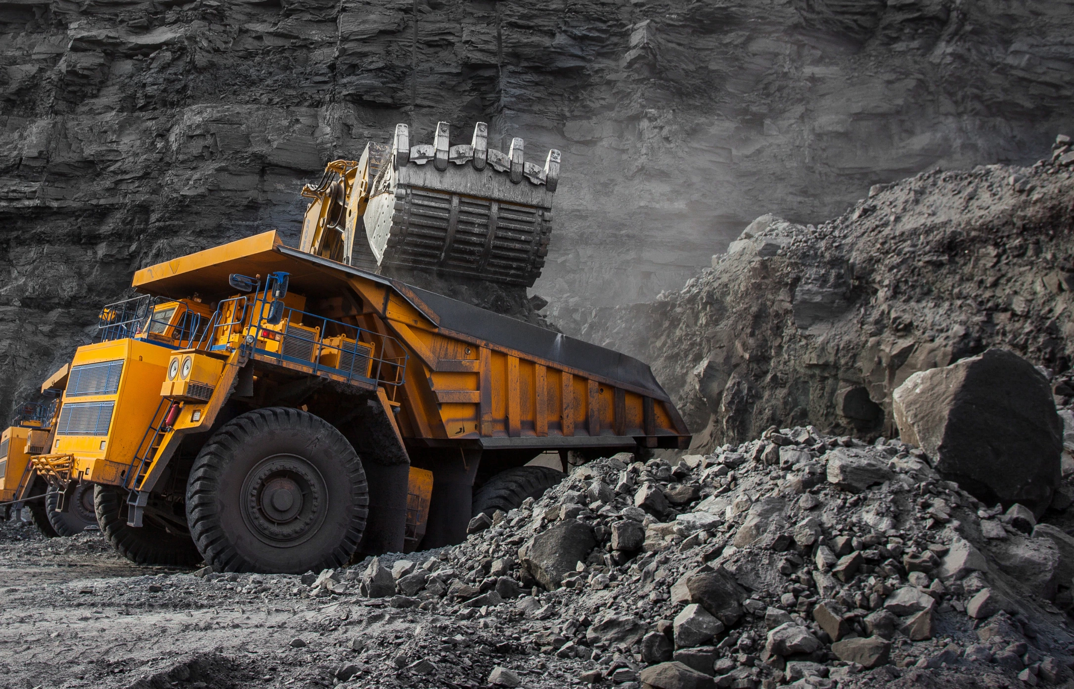 Caminhão de mineração