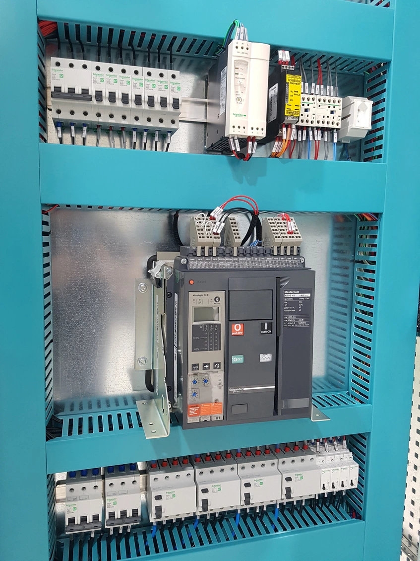 Quadro elétrico de alta performance